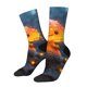thumbnail image 1 of Fotbe Glowing Mushroom In Forest Calcetas Largas con Estampado para Hombre y Mujer – Calcetas de Compresión Transpirables y Elásticas, Viajar y Uso Diario Talla 5-11, 1 of 6
