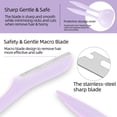 thumbnail image 3 of Micro Blade Eyebrow Razor Trimmer Set with Rabbit Storage Cover, 3 of 7