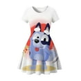 thumbnail image 1 of Brui Robe Fille Imprimée 3D, Mignonne Robe Princess Dessin Animé, Robe de Nuit de Jeu-HAPDEN, 1 of 3