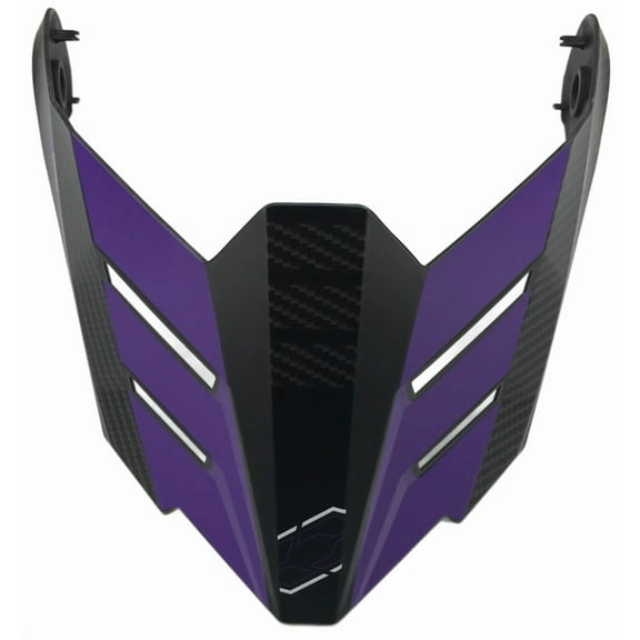 Castle CX950 V2 Fierce Helmet Visor/Peak Black/Grape
