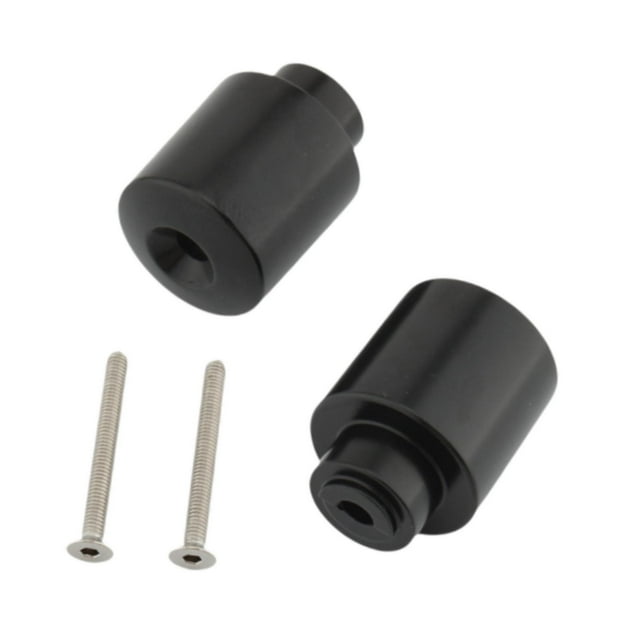 Extremos de barra de manillar de Motocicleta Colamx para CBR 954rr VFR800 CB919 negro