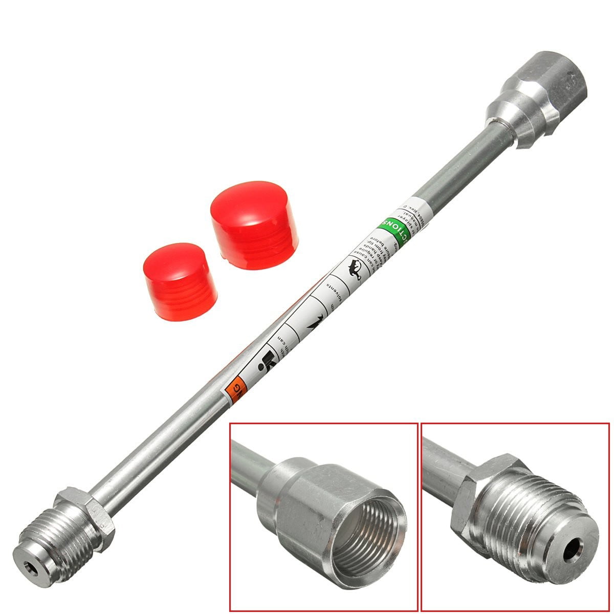 12"(30cm) Airless Paint Spray Gun Sprayer Extension Pole - Walmart.com