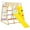 Colorful, variant on Costway 8-in-1 Jungle Gym Playset, Wooden Climber Play Set with Monke Natural