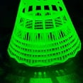 thumbnail image 4 of CSChome Glow-in-the-dark Badminton 3/6Pcs Luminous Badminton Balls Set Nylon Sport Colorful Light-up Shuttlecocks LED Badminton Set, 4 of 7