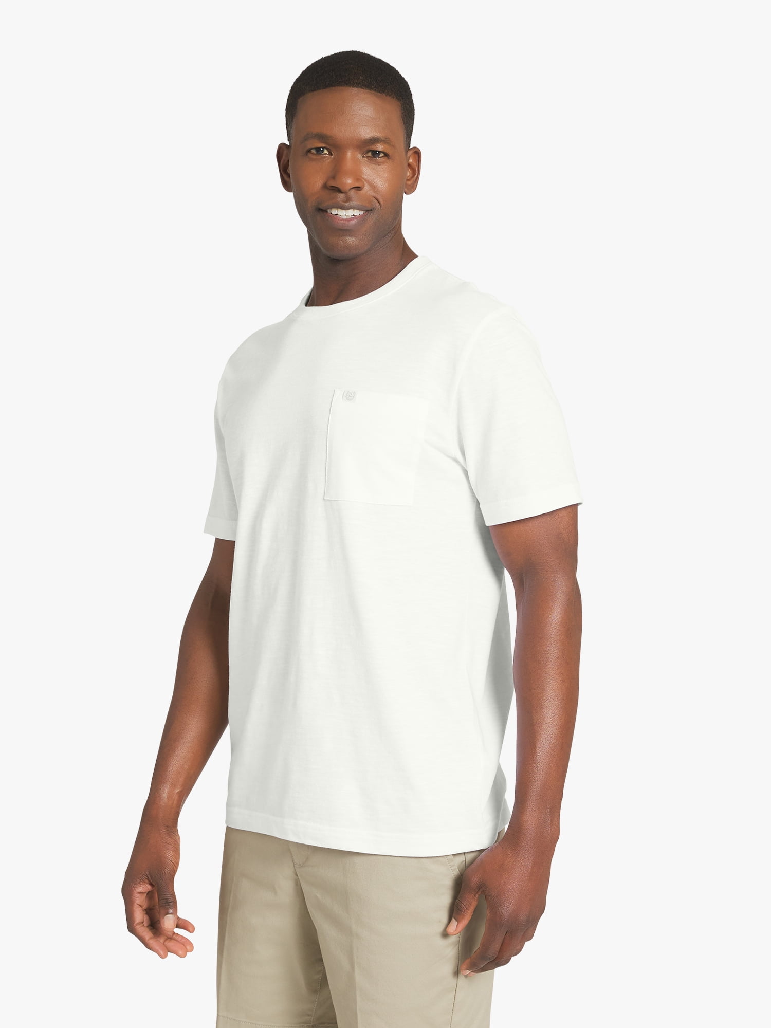 Chaps Men's & Big Men's Short Sleeve Slub Pocket T-Shirt, Sizes S-3XL