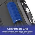 thumbnail image 6 of Sagefinds Luggage Handle Wraps, Set of 2, Padded Grip Covers for Bags, Travel Accessories - Green, 6 of 7