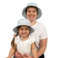 thumbnail image 3 of Jan & Jul Toddler Sun Hat for Girls, Adjustable Size, 50+ UPF, Breathable (S: 0-6 Months, Retro Rose), 3 of 7