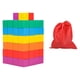 thumbnail image 2 of Cubo de madera colorido, juguete de matemáticas de aprendizaje temprano, juguete educativo manipulativo colorido 3 cm 100 piezas, 2 of 9