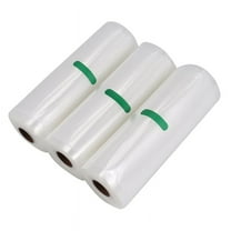 Vacuum Sealer Bags Rolls 3 Pack for Food Saver, Heavy Duty Vacuum Storage Bags for Sous Vide Cooking, Freezer