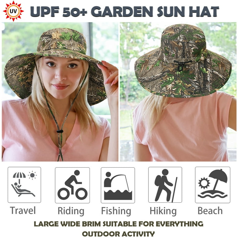 Solaris Unisex Large Bill Flap Sun Hat Camping Hiking Hunting