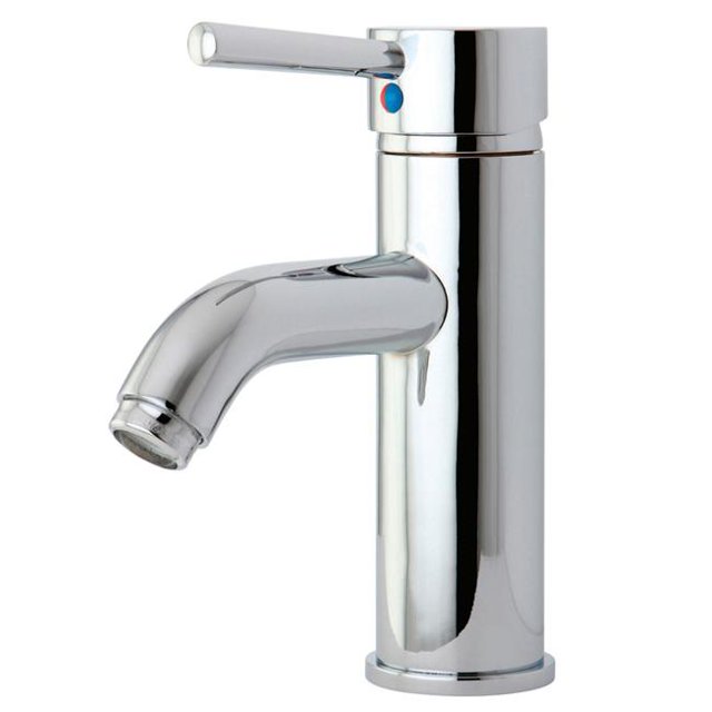 Kingston Brass FS8221DL Fauceture Single Lever Handle Lavatory Faucet with Push Button Drain, Chrome
