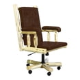 thumbnail image 1 of Montana Woodworks Transitional Solid Wood Upholstered Office Chair in Natural, 1 of 5
