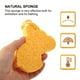 thumbnail image 2 of 3 esponjas de baño de fibra natural, esponja de celulosa para ducha, para limpieza corporal., 2 of 6