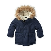The Children's Place Baby Toddler Boy Fur Hooded Parka