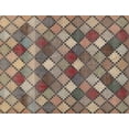 thumbnail image 1 of Ahgly Company Indoor Rectangle Contemporary Reddish Brown Abstract Area Rugs, 3' x 5', 1 of 6