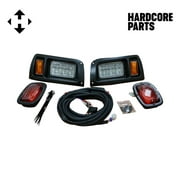 Hardcore Parts Club Car DS 1982-UP Golf Cart Adjustable LED Headlights / Tail lights