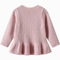 thumbnail image 2 of WXFAZCVU Girls Cardigan Sweater Cotton Long Sleeve Lightweight Outerwear Fashion Going Out Size 3-4 Years, 2 of 4