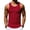 Red, variant on Tank Tops for Men Ribbed Fabric Racerback Stretch Tank Top for Casual Outing, Regular Fit Tank Top