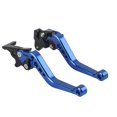 thumbnail image 2 of Motorcycle Brake Lever, 2PCS Motorcycle Brake Clutch Lever Handlebar Braking Device Adjustable Aluminium Alloy Clutch Brake Handle Universal for Pit Dirt Bike Motorcycle, 2 of 7
