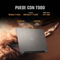 thumbnail image 2 of Laptop Asus TUF FA607NUG-RL135W NVIDIA GeForce RTX 4050 R7 8GB 512GB, 2 of 6