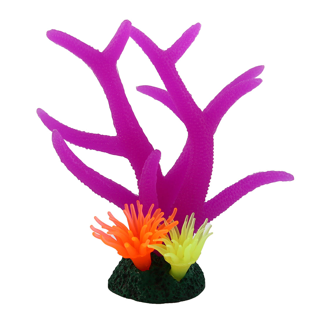 Aquarium Fish Tank Silicone Coral Aritificial Plant Waterscape