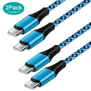 Micro USB Cable,HopePow 2pack 3ft Micro Charger Cable 3 Feet Port Extra Long Charging Cord Nylon Braided High Speed Fast Charging Phone Chargers for Android Charger Cable USB to Micro B for Samsung