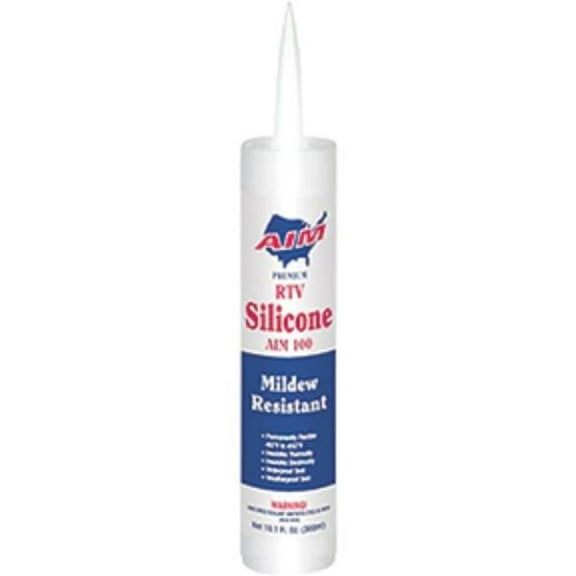 Nestor Sales AIM-100-00 10.1 oz Sealant RTV Silicone - Clear