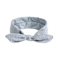 thumbnail image 4 of Bow Headbands For Women Solid Color Boho non slip Hair Bands Elastic Cute Fashion Sports Turban Hair Accessories (Free Size, Gray), 4 of 5