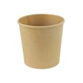 thumbnail image 1 of 24oz Kraft Deluxe Paper Food Container (117mm) 500/Pack, 1 of 5