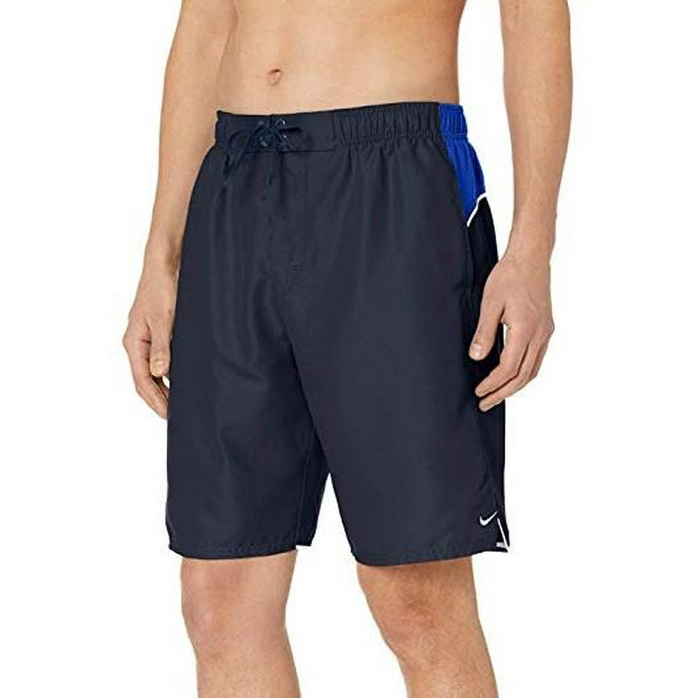 Nike - Nike Swim Men's Color Surge 9-inch Volley Shorts Obsidian Large