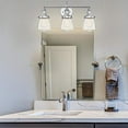 thumbnail image 4 of Designers Fountain 69503-CH Taylor 3 Light Bath Bar, Chrome, 4 of 6
