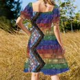thumbnail image 3 of Robe Sans Manches Drapeau Inclusif Broadway Robes Femmes Été 2024 Robe de Soirée, 3 of 4