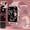 Pink Mesh Strap Watch + Pink Silicone Strap, variant on This Smart Watch Features LED Flashlight, 1.85-Inch 3D Dynamic Display, Wireless Calling, Message Notifications, 100+ Sports Modes, iOS & Android Compatible