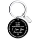 thumbnail image 1 of Teissuly DIY To My SON Black Stainless Steel Last Name 26 Letter Keychain 2.5cm Teissuly WER202401221798, 1 of 1