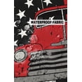 thumbnail image 6 of Outdoor Pillow Covers Throws 4th of July Red Farm Truck Star,Waterproof Pillow Cases Pack of 2 Independence Day Black White Stripe,Durable Cushion Cover Pillowcase for Patio Balcony Couch Garden, 6 of 7