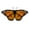 F, variant on HCJKDU Monarch Butterfly Wings Costumes Spring Outing Picnic Dress Up Clothes, Butterfly Back Hanging Kit Funny Garden Flag for Outdoor Decor