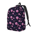 thumbnail image 1 of Fotbe Pink Planets And Stars Mochila de Lona con Estampado, Mochila Duradera, Mochila Versátil de Alta Calidad, Mochila Compacta Vintage-Small, 1 of 5