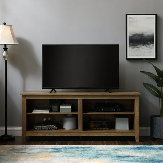 Walker Edison Wood Tv Media Storage Stand For S Up To 64