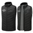 thumbnail image 6 of Heated Vest USB Electric Heated Vest Heating Jacket Winter Vests for Outdoor Motorcycle Camping Fishing Skiing Black XL, 6 of 7