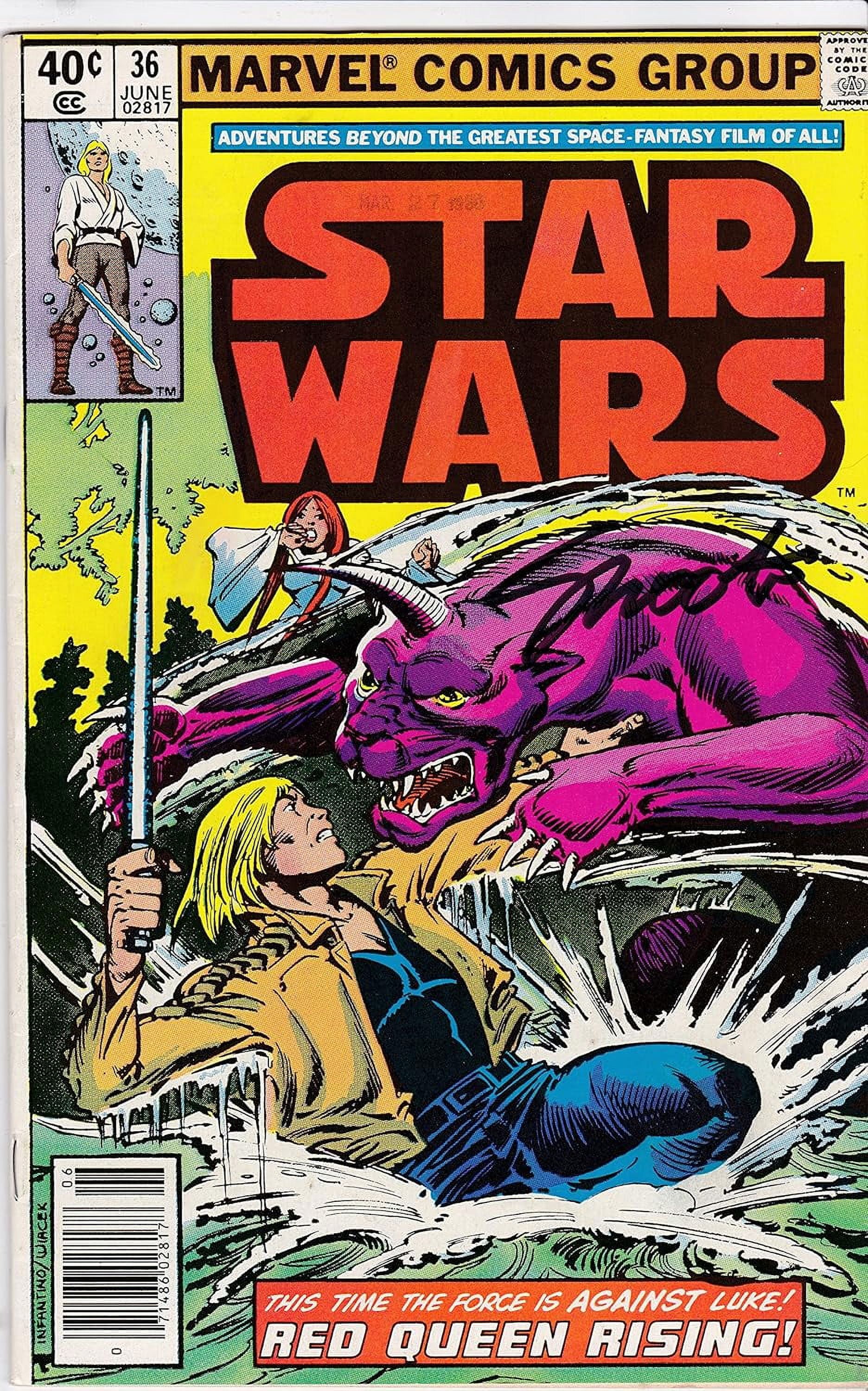 Marvel 1977 Star Wars #36 Signed by Jim Shooter