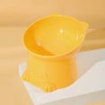 thumbnail image 4 of Tilted Elevated Cat Dog Food Bowl | Anti-Vomiting Raised Pet Dish | Ergonomic Tilt Angle | Promotes Digestion | Non-Slip Recycled Plastic | Includes 1 | High-Rise Design, 4 of 6