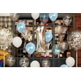 thumbnail image 4 of Pearl Powder Blue Balloons - 12 Inch Latex Balloons - 72 Pack, 4 of 8