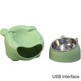 thumbnail image 1 of Automatic Cat Fountain LED Filtering Silent Pet Drinking Dispenser Cat Food Bowl, 1 of 10