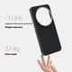 thumbnail image 4 of ABEEL For Xiaomi 15 Ultra Case Compatible with MagSafe Carbon Fiber Texture Back Cover - Black, 4 of 5