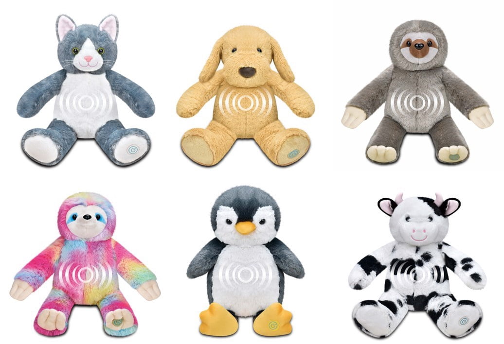 (6 pack) Health Touch Huggable Massager Gift with Relaxing Vibration, for Neck and Back Massager - Dog