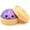 Blue Purple, variant on Dumpling Squishy Toy, Cute Stress Balls Fidget Sensory Toys, Stocking Stuffers with Food Steamer Stretchy Desk Toys