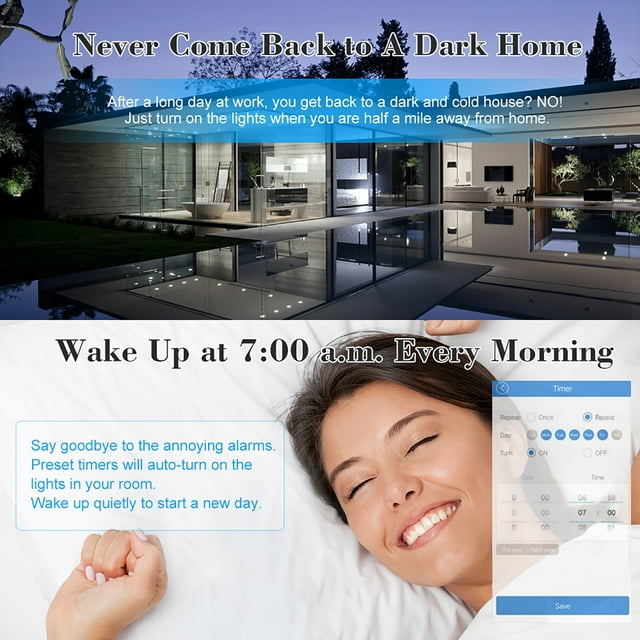 Smart WiFi+RF Bridge 433MHz Smart Home Automation Module Wifi Wireless Switch Universal Timer DIY Convert 433MHz RF Remote Controllers to App via WIFI Compatible with Alexa
