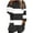 Fall Clothes Black, variant on Womens Long Length Fall Clothes, Long Sleeve Pullover for Women Plus Size Fashion Warm Fleece Color Patchwork Crewneck Sweatshirts with Pockets