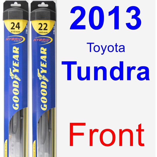 2013 Toyota Tundra Wiper Blade Set/Kit (Front) (2 Blades) - Hybrid