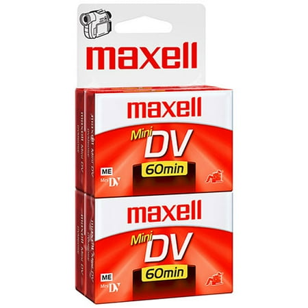 Maxell 60-min. MiniDV Tapes for Camcorders, 4-Pack
